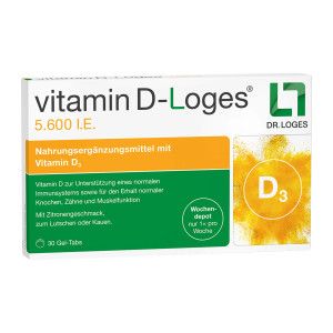 Vitamin D-Loges 5.600 I.E. Kautabletten