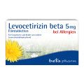 Levocetirizin beta 5 mg Filmtabletten