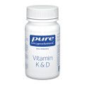 Pure Encapsulations Vitamin K & D Kapseln