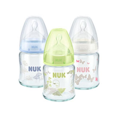 NUK First Choice Plus GlasBabyflasche 120ml mit