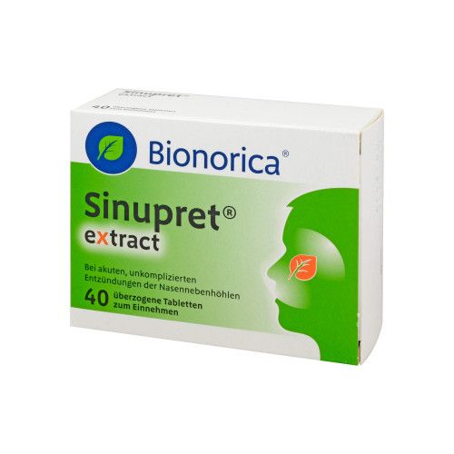 Sinupret Extract Überzogene Tabletten 40 St - Bionorica - Marken ...