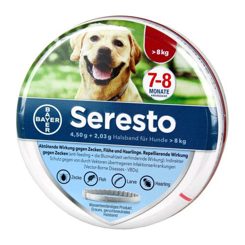 Seresto Halsband für große Hunde 1 St Flöhe Hunde Tierbedarf